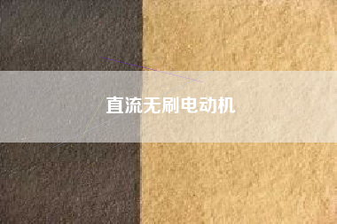 直流无刷电动机